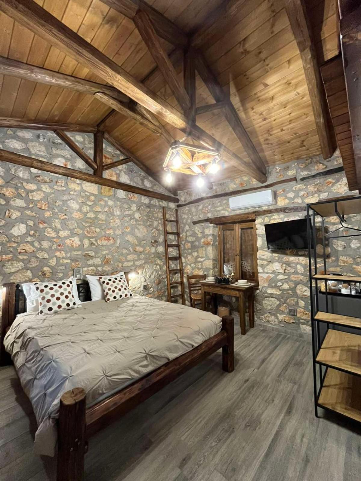 Traditional Stone Guesthouse Agios Ioannis  Exteriör bild
